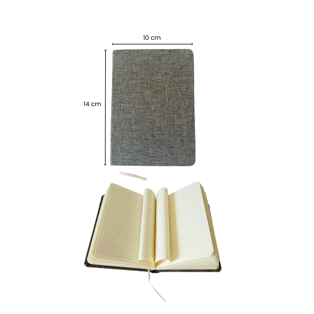 Notesbog Stofomslag