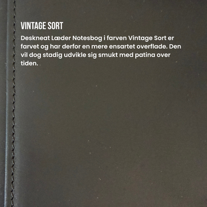 Læder Notesbog